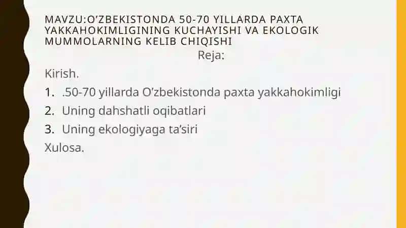 O'zbekistonda paxta yakkahoqimligi 2