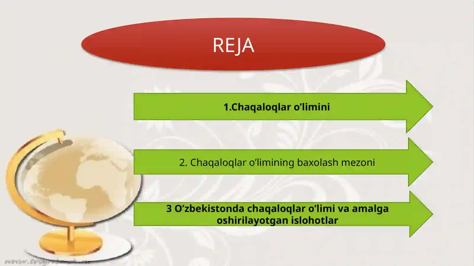 Chaqaloqlar o'limi, uning davrlari va hisoblash metodlari 2