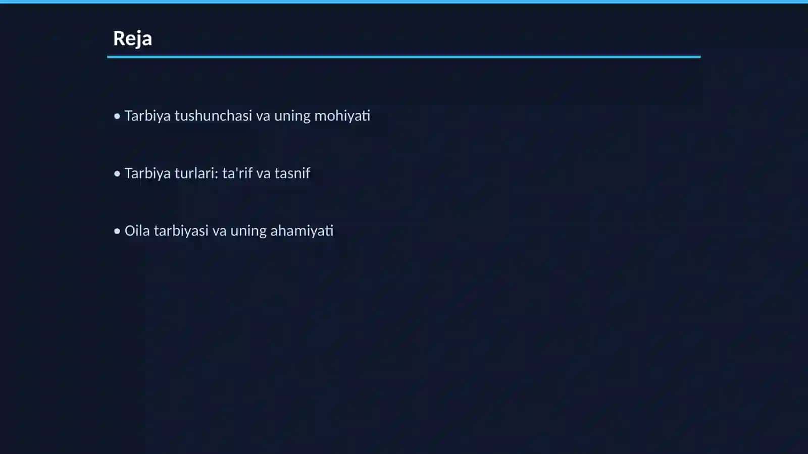 Tarbiya turlari va ularning shaxs komolotiga tasiri 2