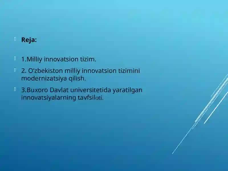 Milliy innovatsion tizim 2