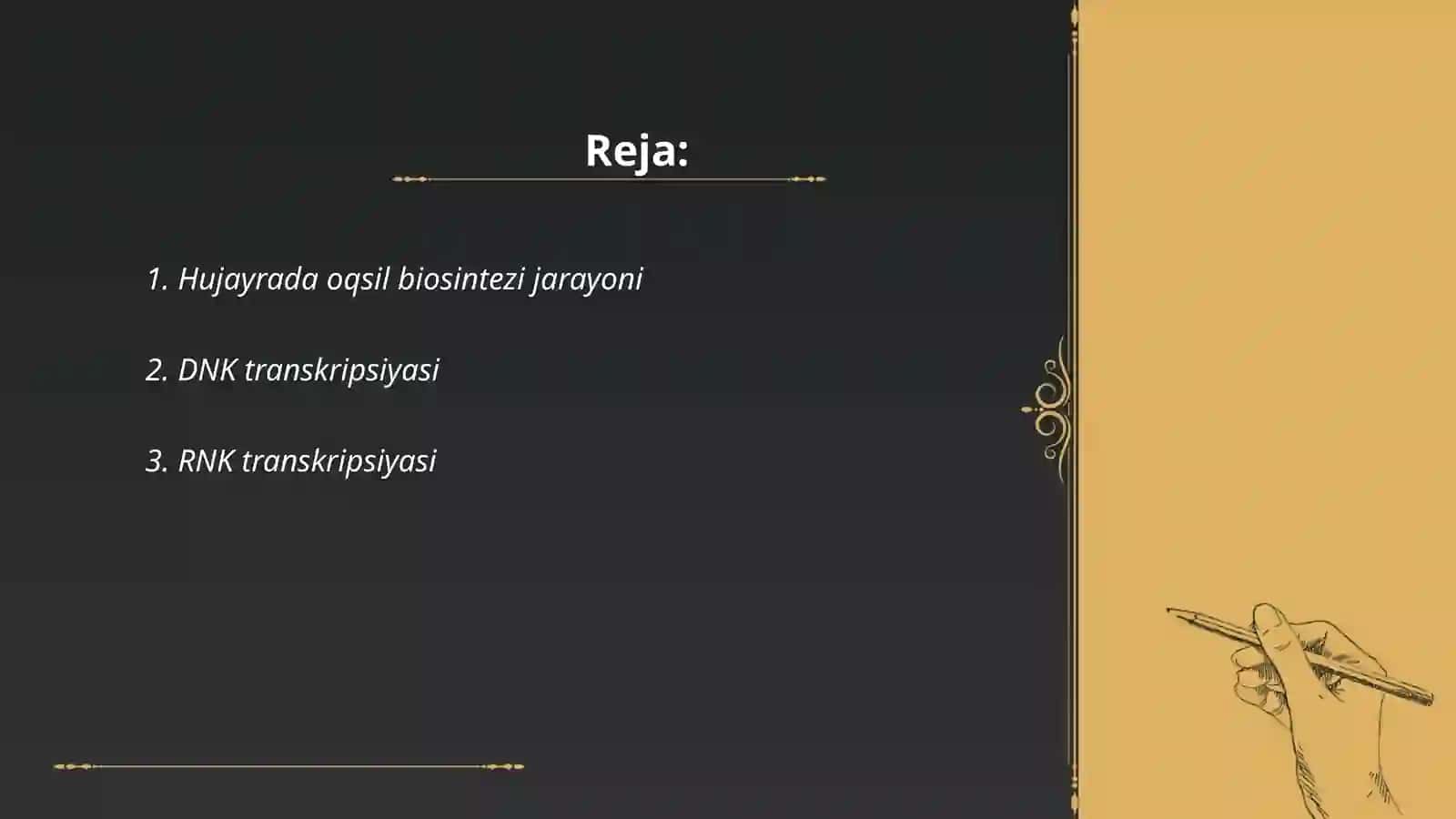 Hujayrada iqsil biosintezi 2