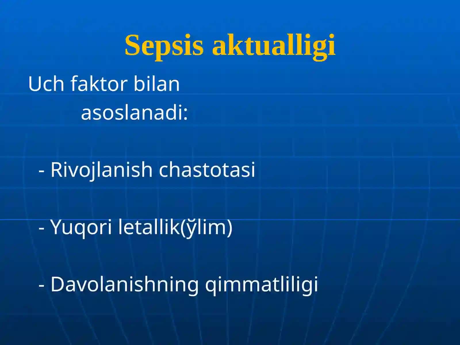 Umumiy xirurgik infeksiya 2
