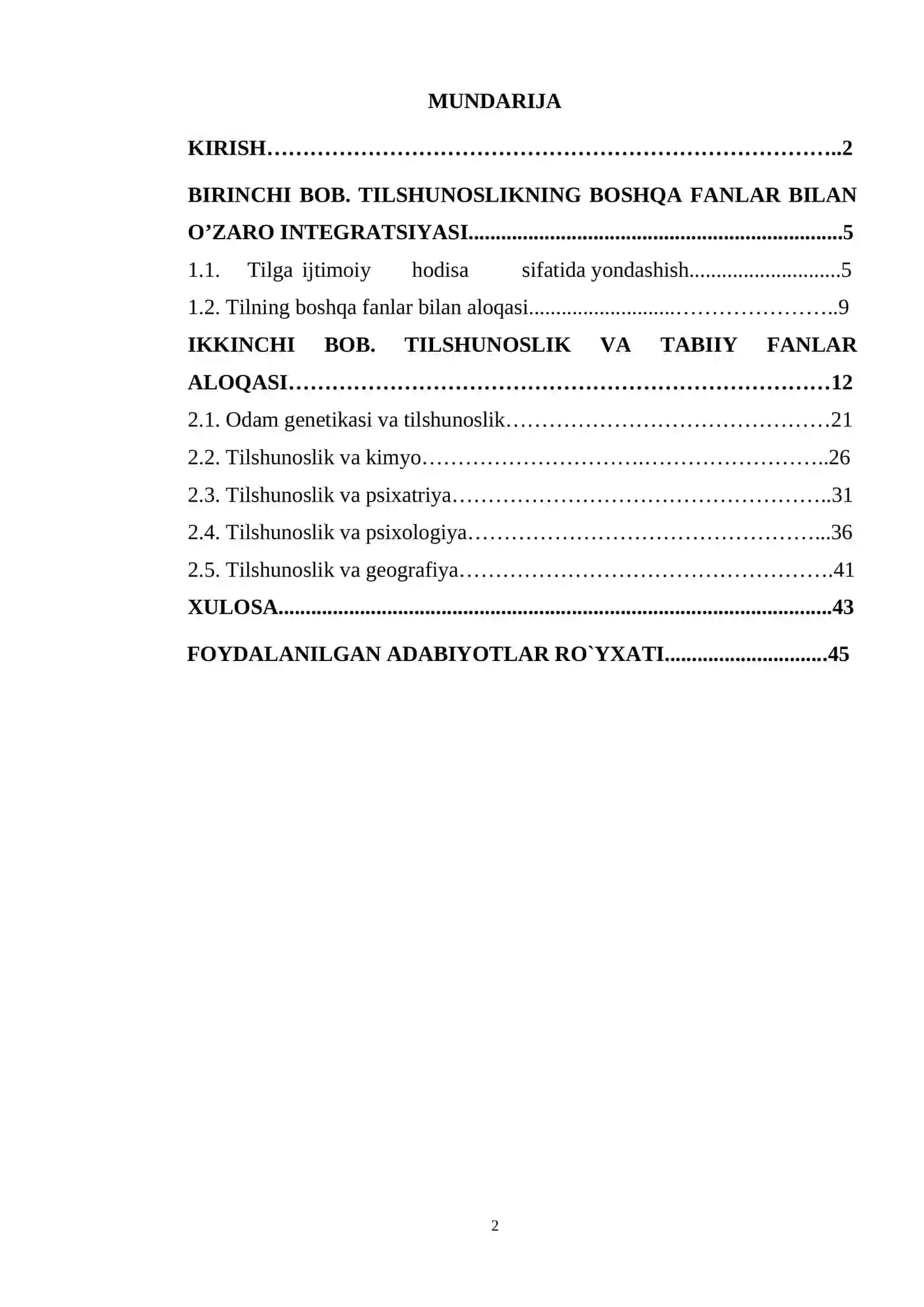 TILSHUNOSLIK VA TABIIY FANLAR ALOQASI 2