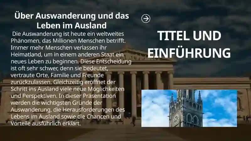 Über Auswanderung und das Leben im Ausland 2