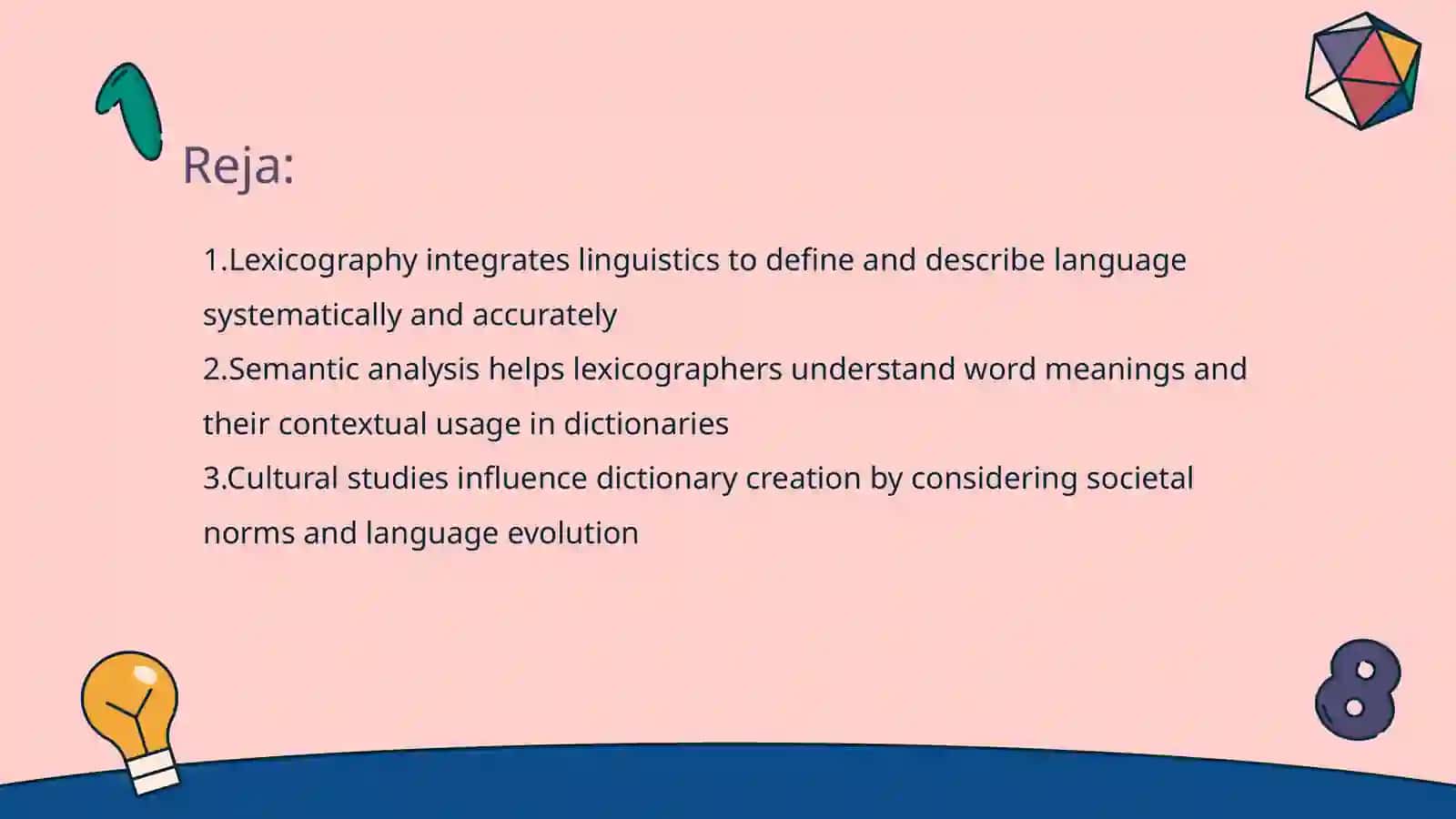 Lexicography 2