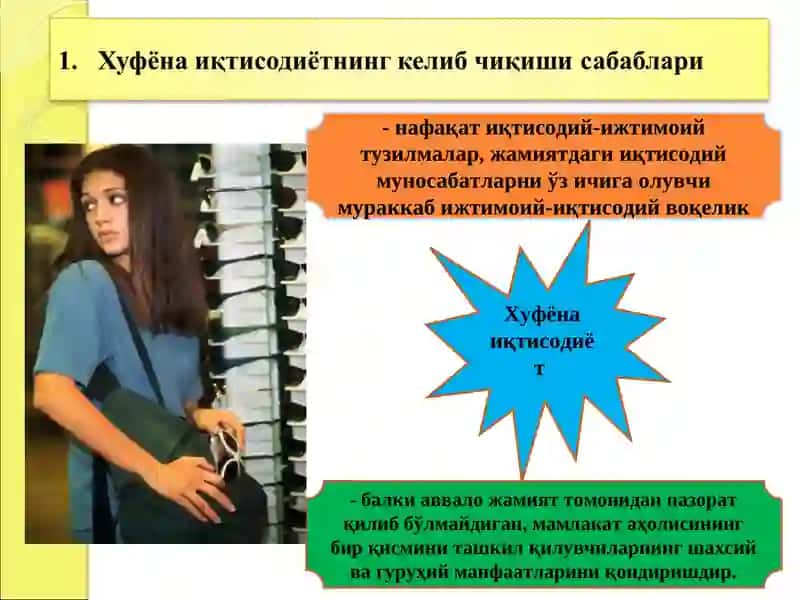 Хуфёна иқтисодиёт 2