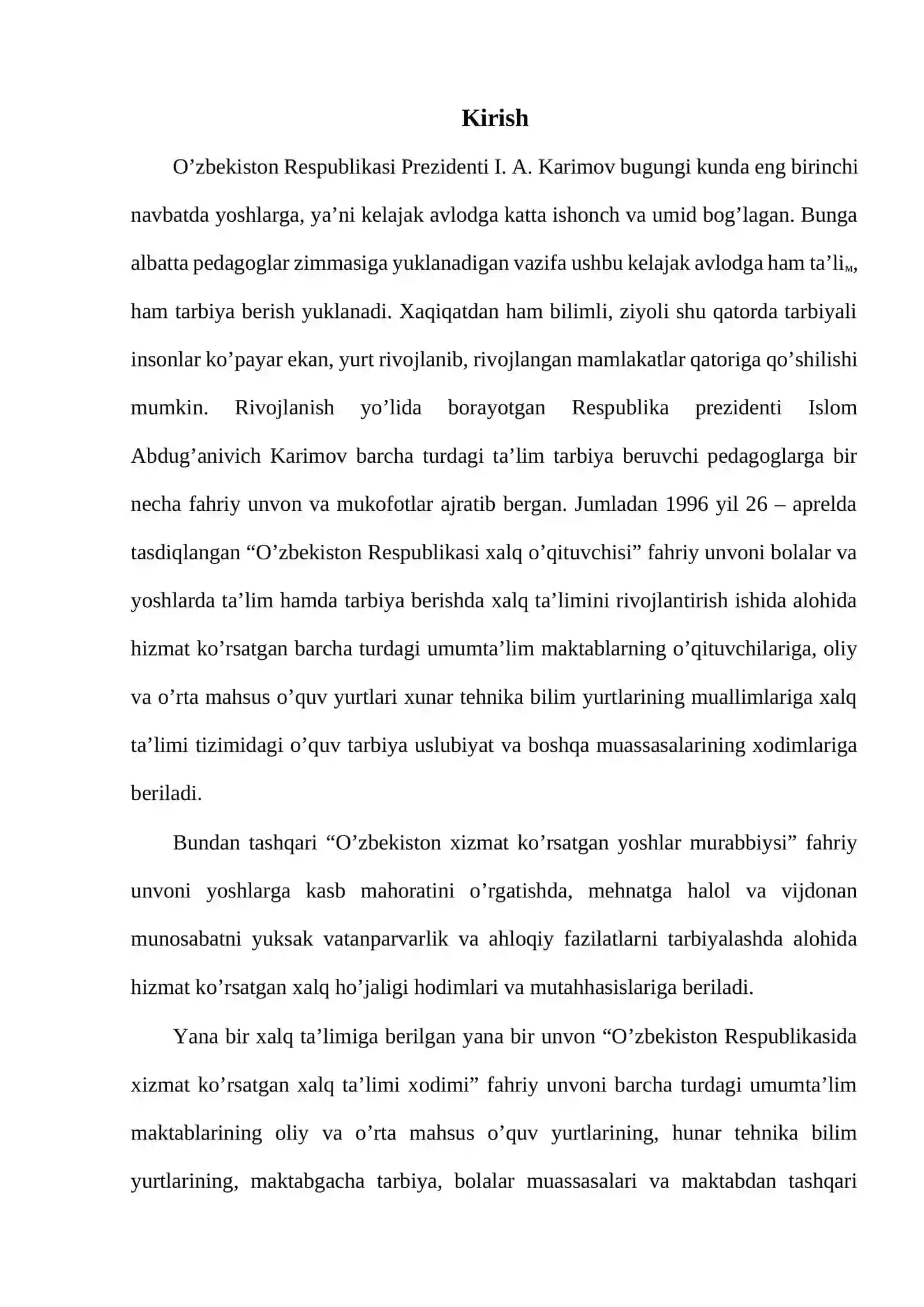 Chet tili o’qitishda metodlardan namunalar 2