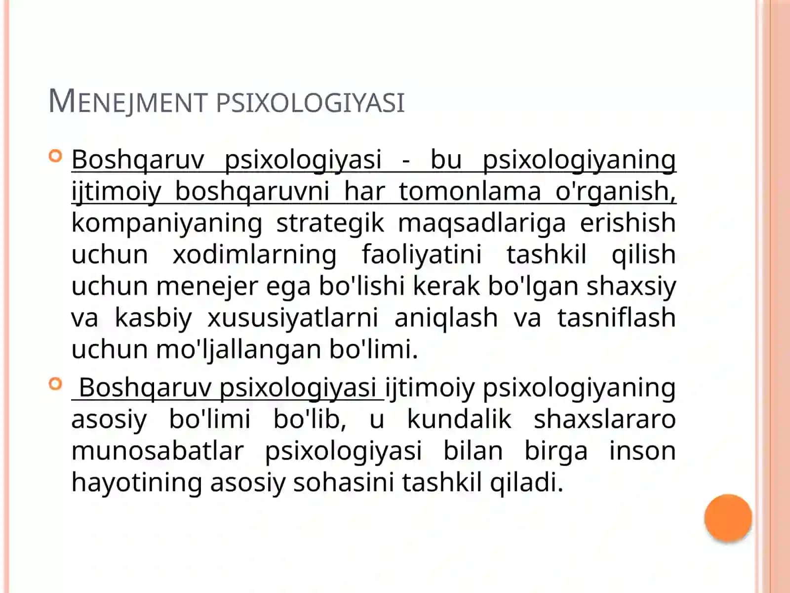 Boshqaruv psixologiyasi 2