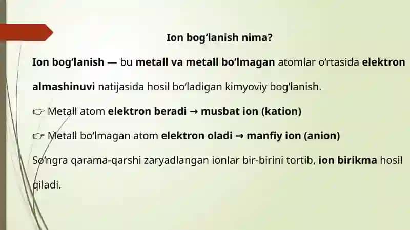 Ionbog‘lanish 2