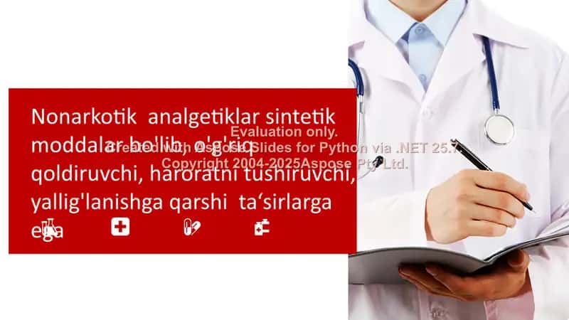 Nonarkotik analgetiklar 2