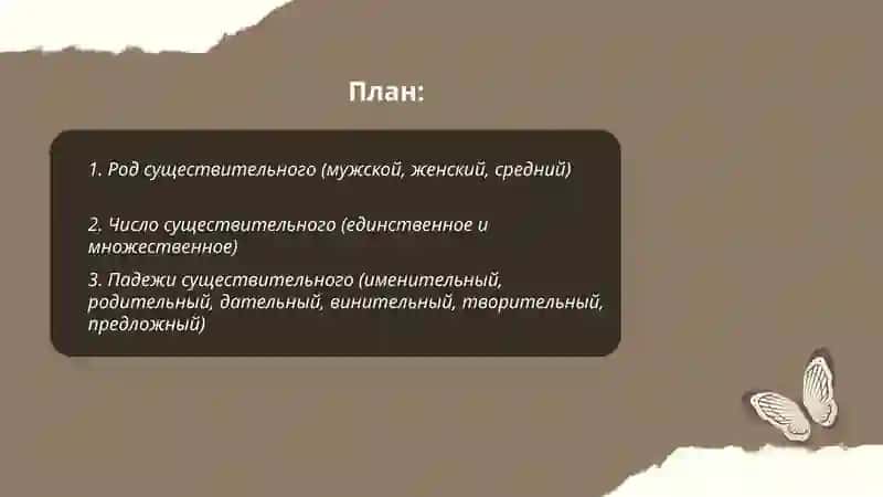 Род существительного 2