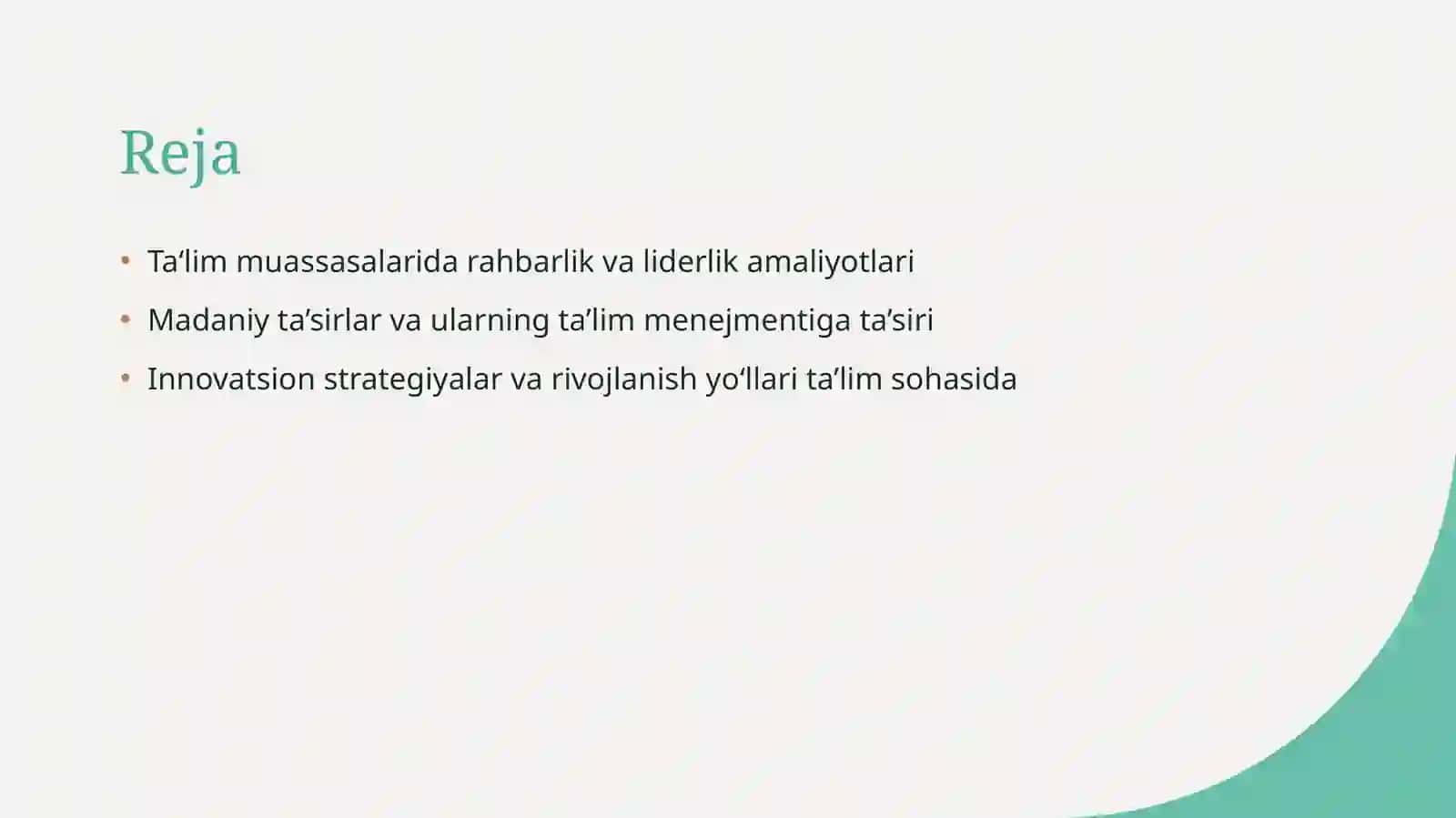 Ta‘lim sohasida menejment madanyati 2