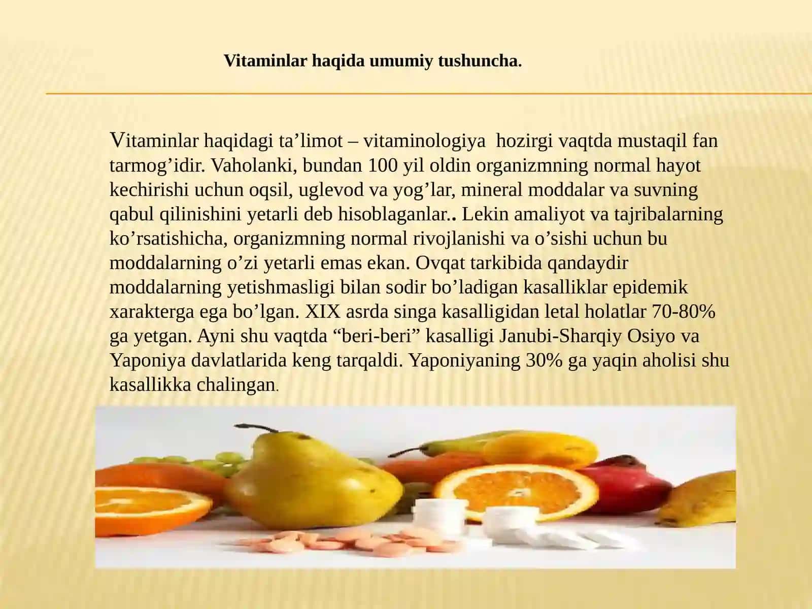 VITAMINLARNING BIOKIMYOVIY ROLI 2