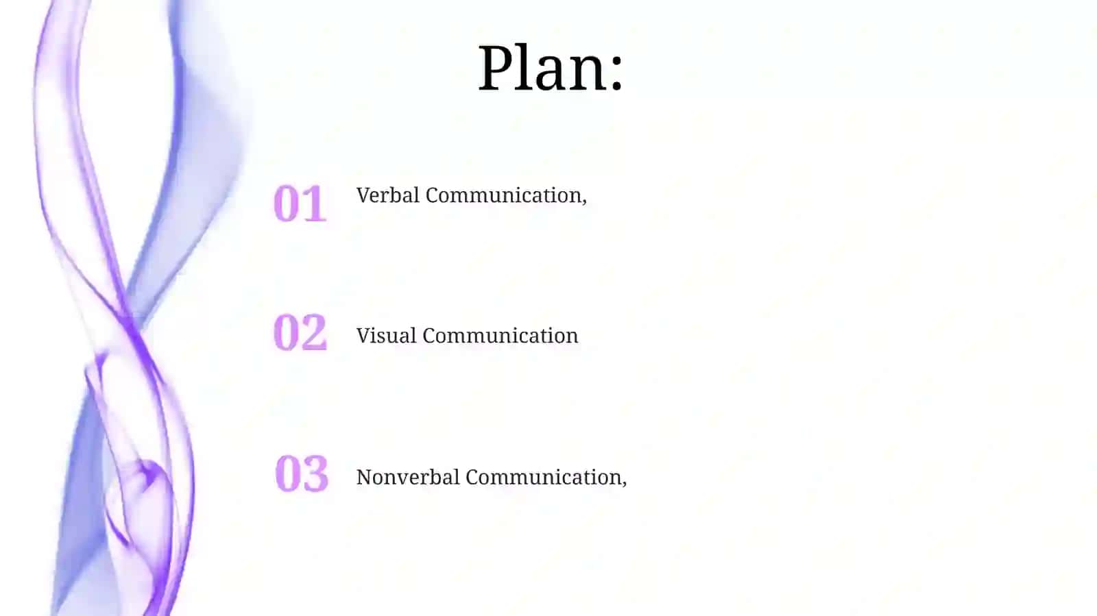 Verbal Communication 2