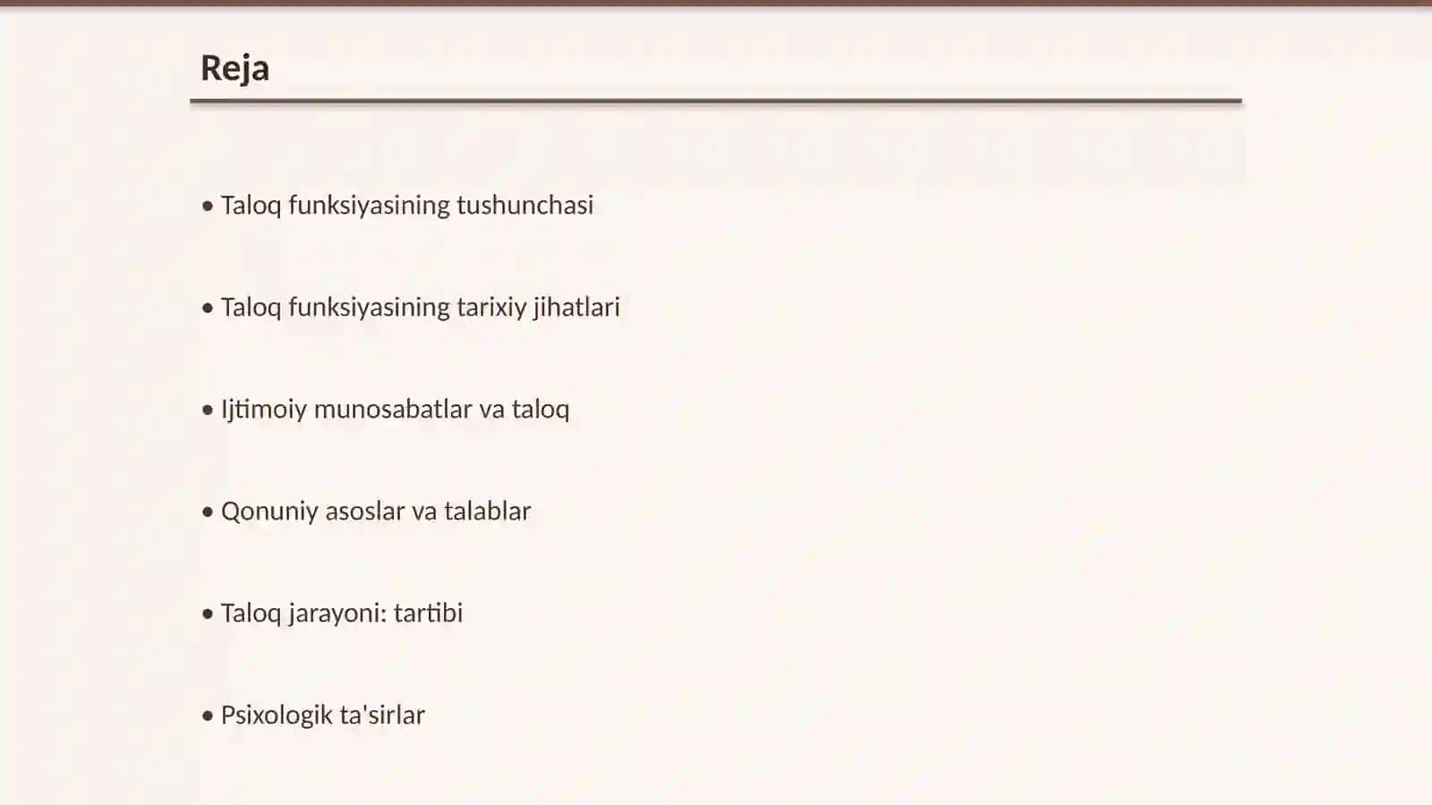 Taloq funksiyasi 2