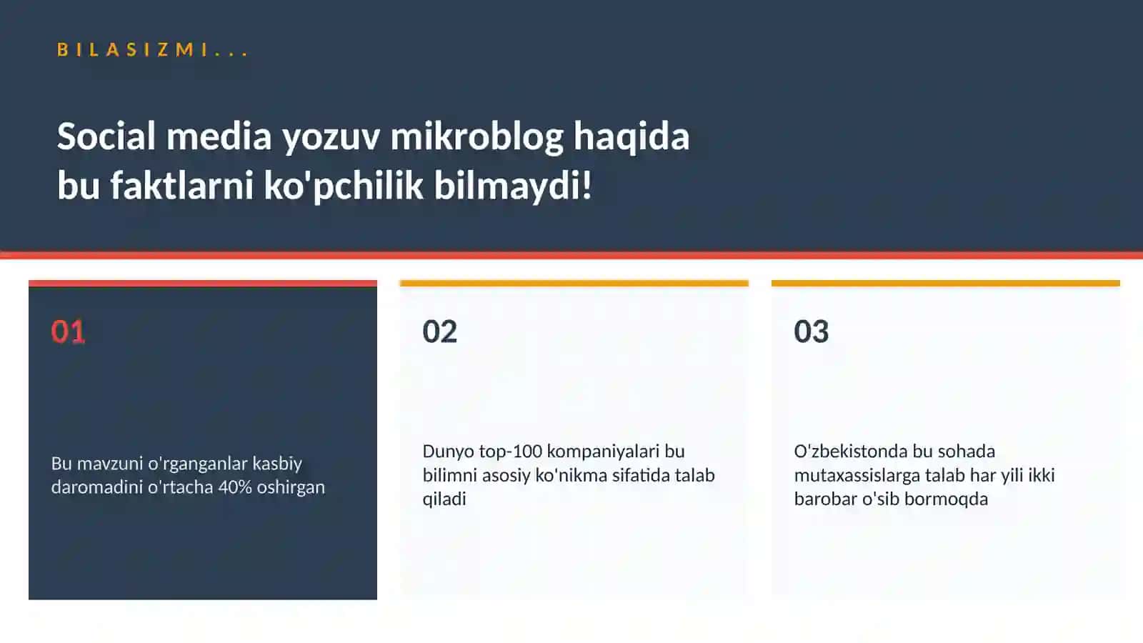 Social media yozuv mikroblog 2