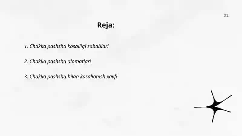 Chakka pashsha kasalligi sabablari 2
