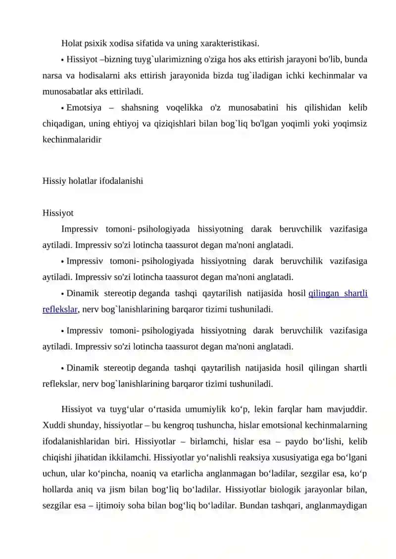 EMOTSIONAL HOLATLARINING PSIXOLOGIK TASNIFI 2