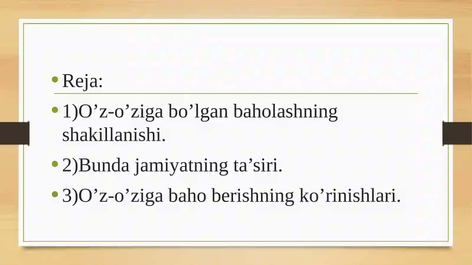 O’zo’zigabahoberish 2