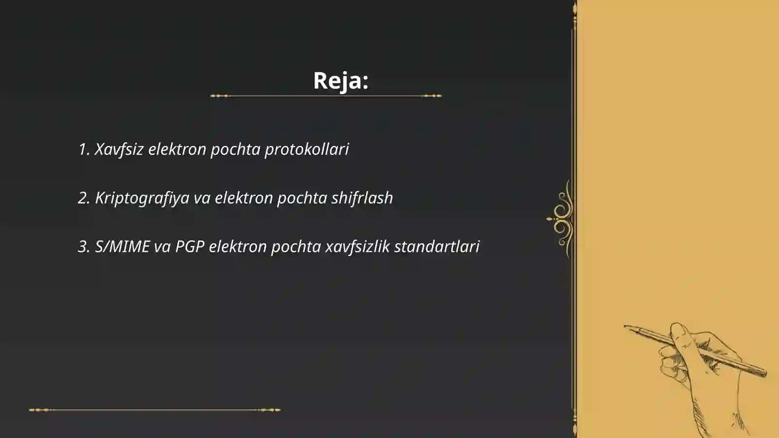 Xavfsiz elektron pochta 2