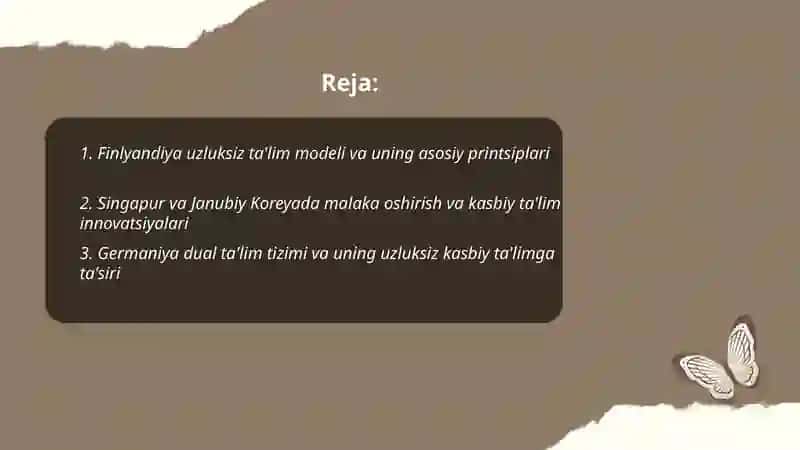Finlyandiya uzluksiz ta'lim modeli 2