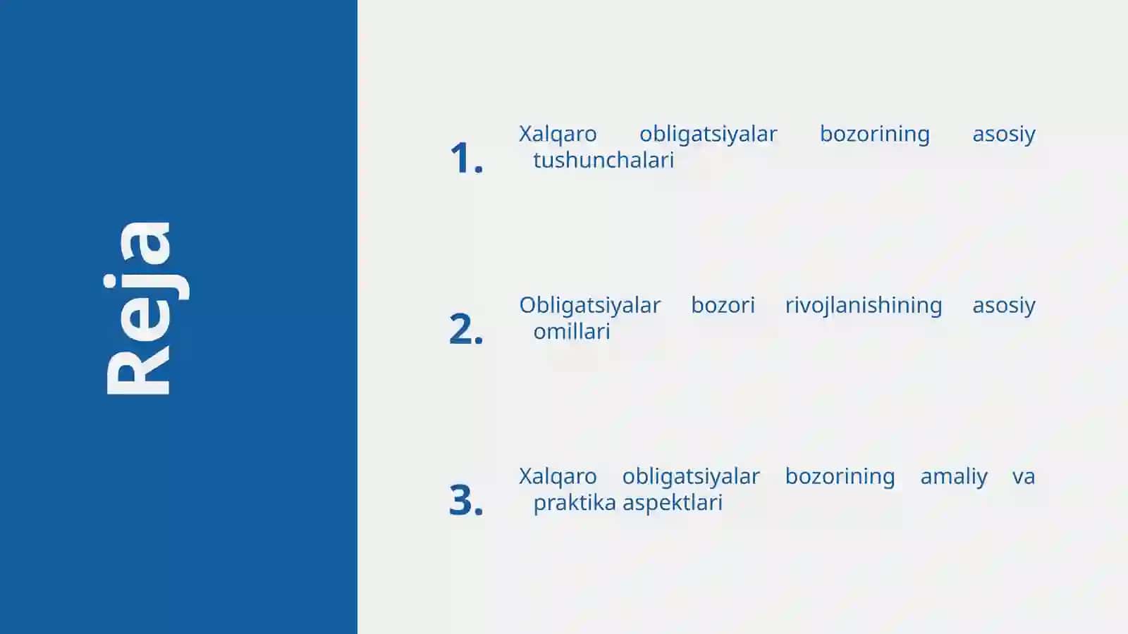 Xalqaro obligatsiyalar bozori va uning rivojlanishi 2