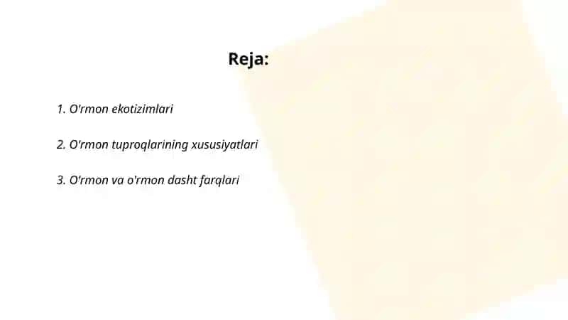 O'rmon va o'rmon dasht tuproqlari 2