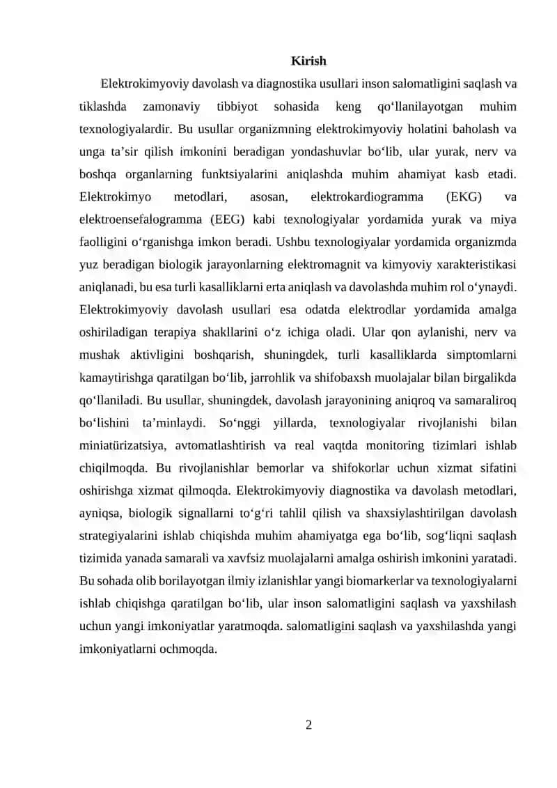 Elektrokimyoviy texnologiyalar 2