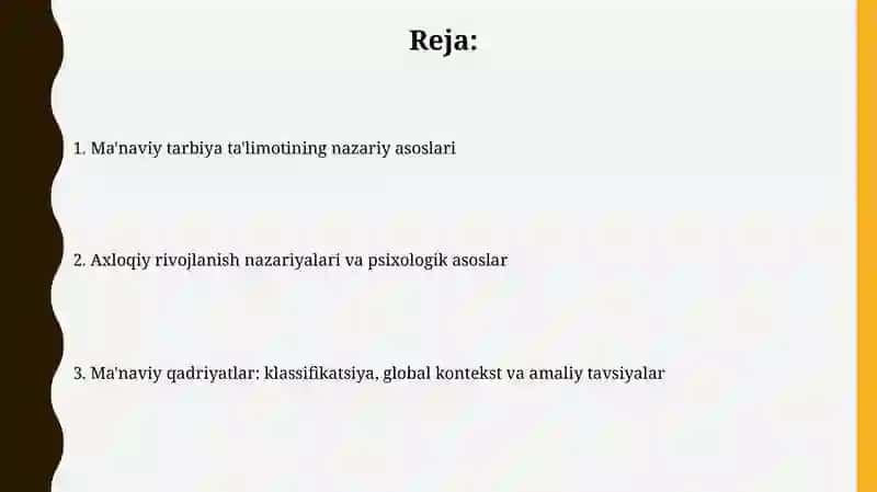 Maʼnaviy tarbiya ta'limotining falsafiy asoslari 2