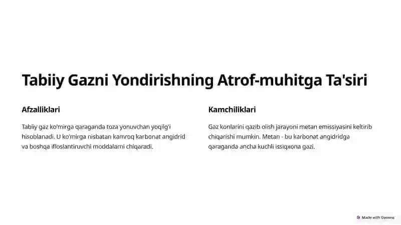 Atrof-muhitga Ta'sir Etgan Holda Turli Xil Yoqilg'ini Yondirish 2