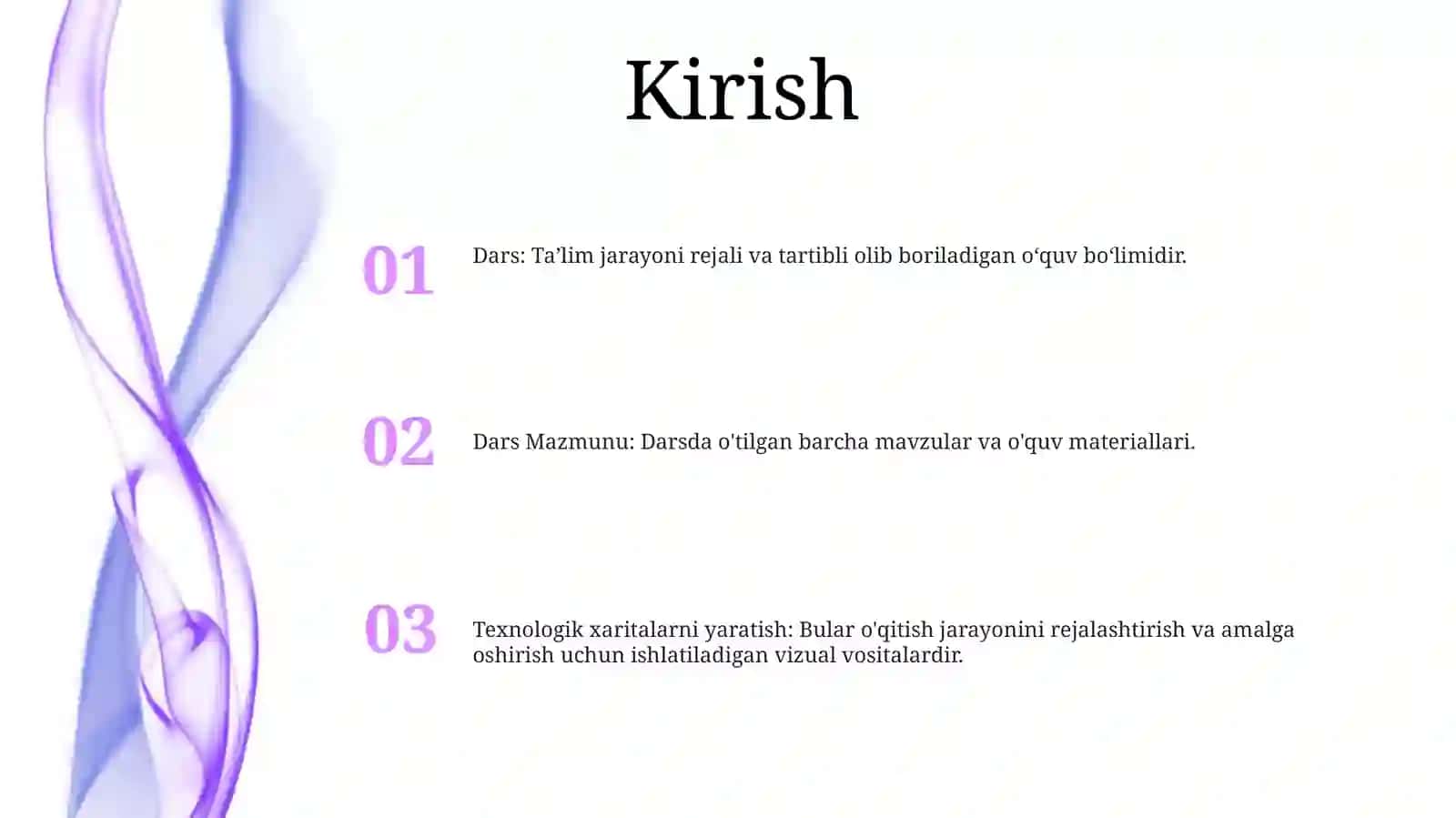 Texnologik Xaritalar 2