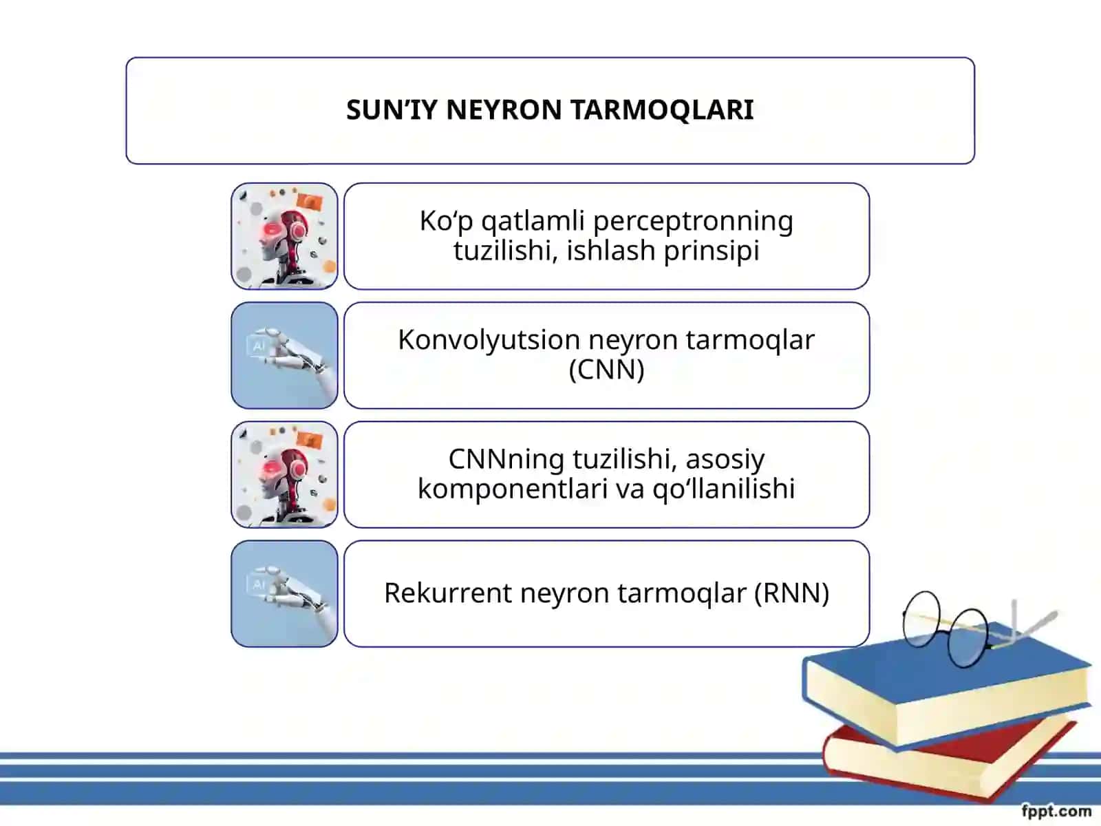 SUN’IY NEYRON TARMOQLARI 2