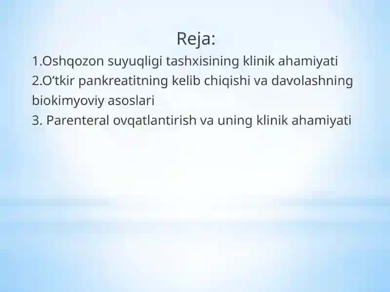 Oshqozon suyuqliği tashxisining klinikahamiyati 2