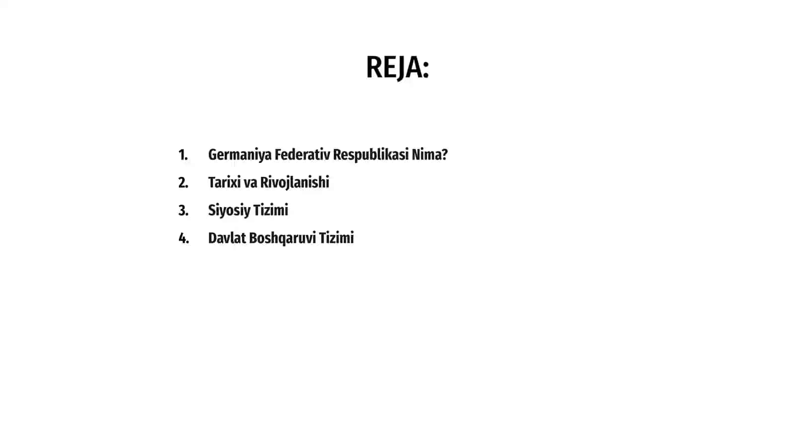 Germaniya Federativ Respublikasi Nima? 2