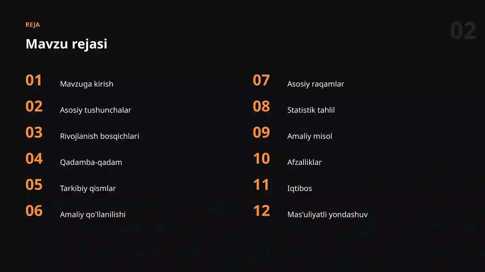 Tabiiy til so'rovlari — qadamba-qadam 2