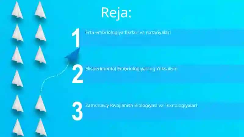 Embryonning rivojlanish tarixi 2