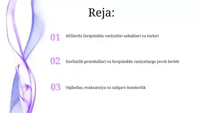 Reaktorning ishdan chiqishi 2