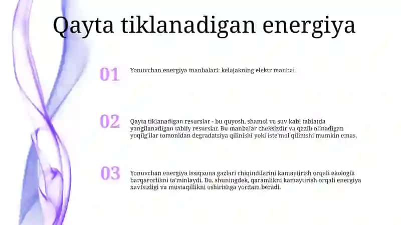 Elektr Manbalarining Kelajagi 2