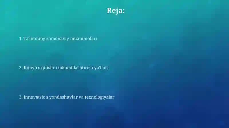 Ta'limning zamonaviy muammolari 2
