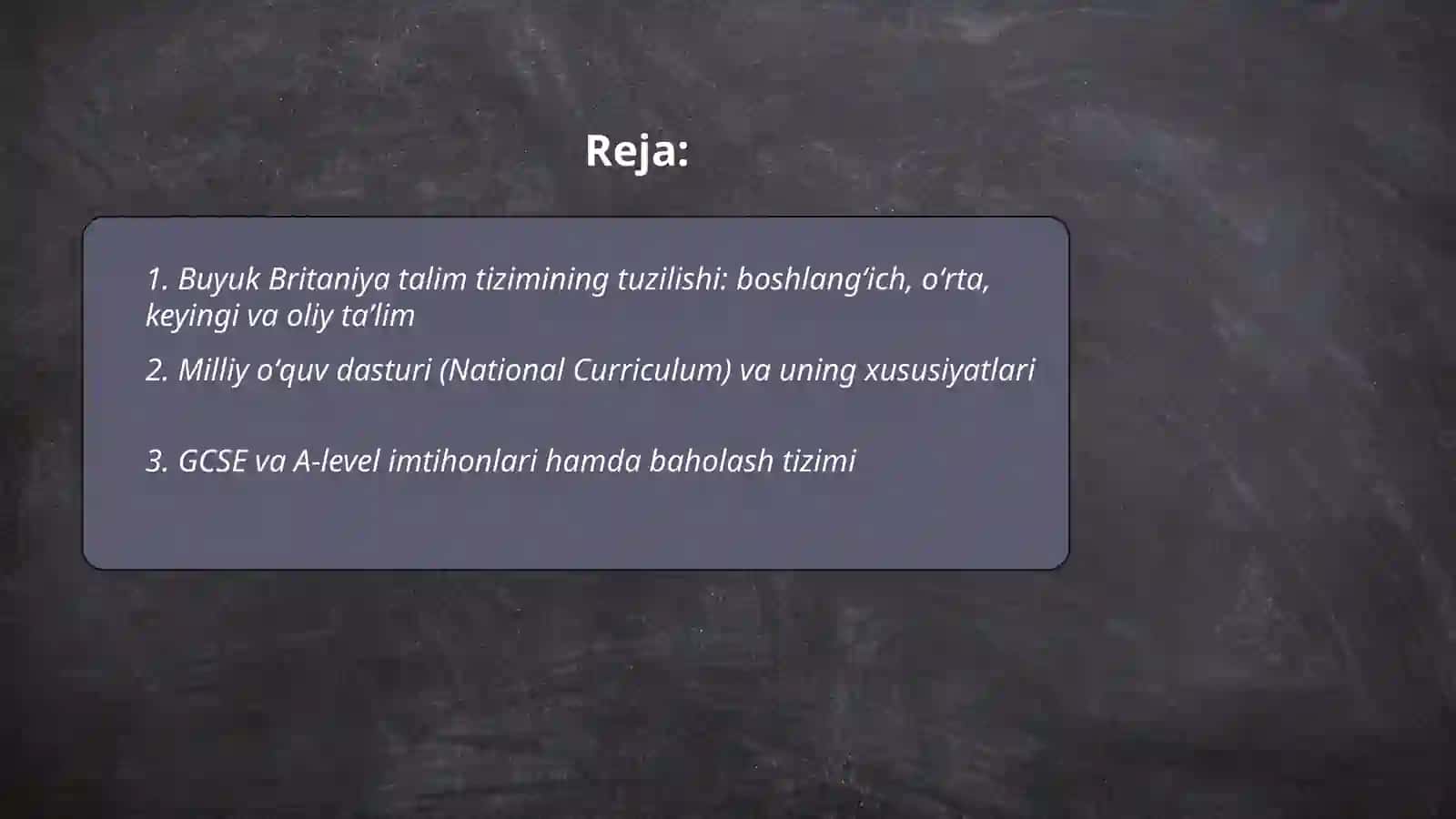Buyuk Britaniya talim tizimi 2