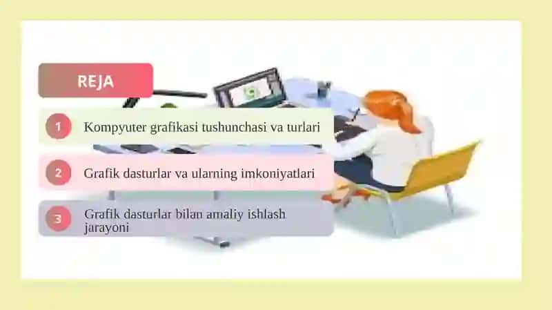 Kompyuter grafikasi. Grafik dasturlar bilan ishlash 2