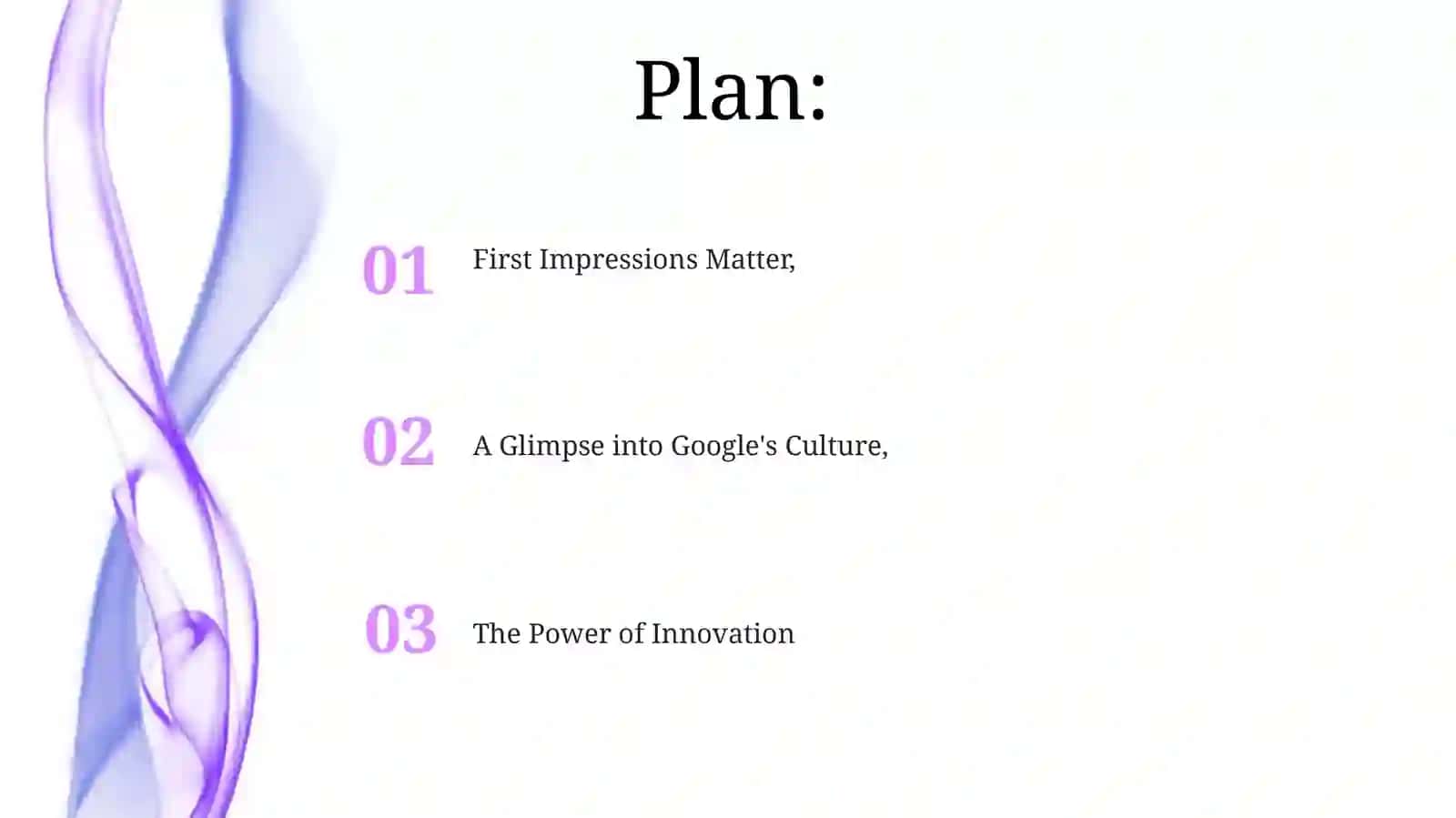 My First Impression Of A Google Company 2