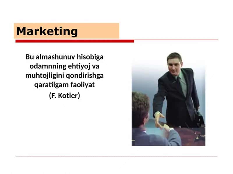 Tibbiyotda Marketing 2