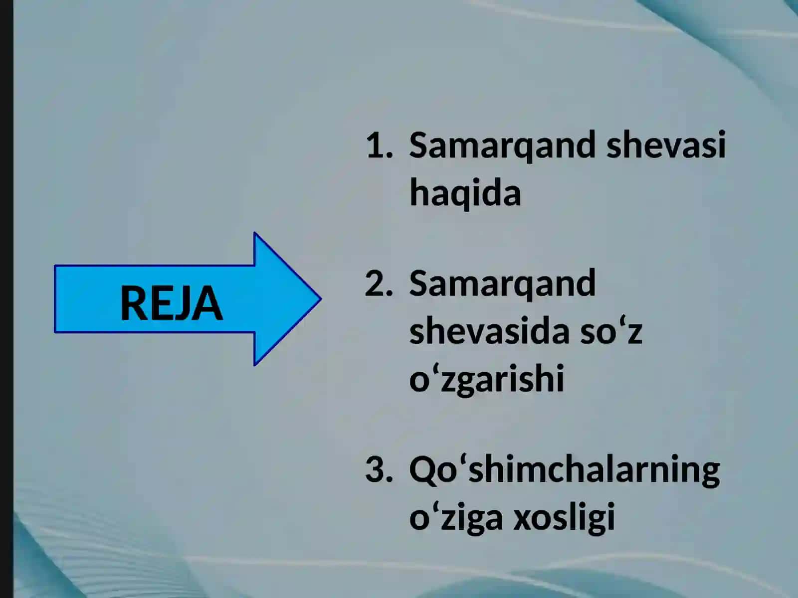 SAMARQAND SHEVASINING MORFOLOGIK XUSUSIYATLARI 2