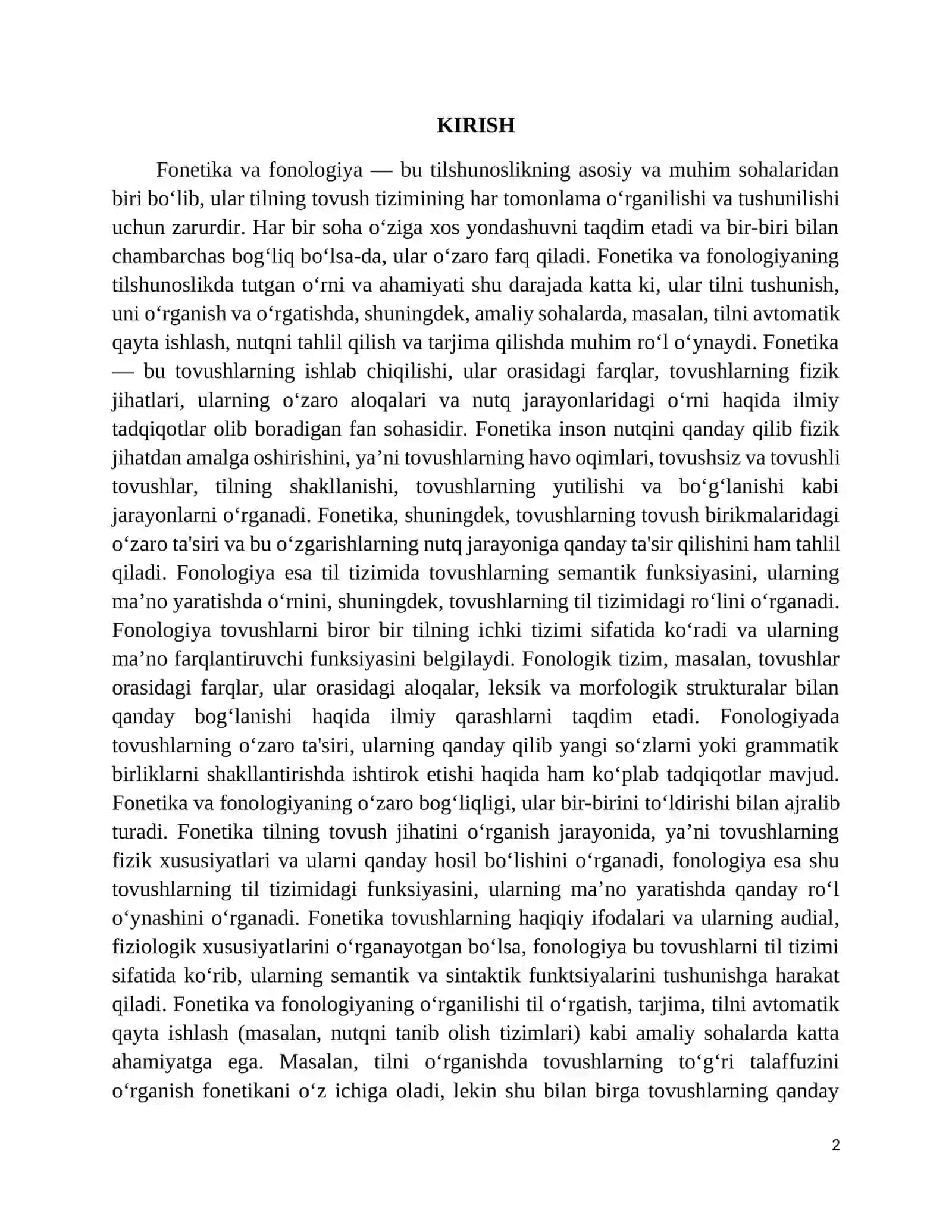 Fonetika va fonologiya 2