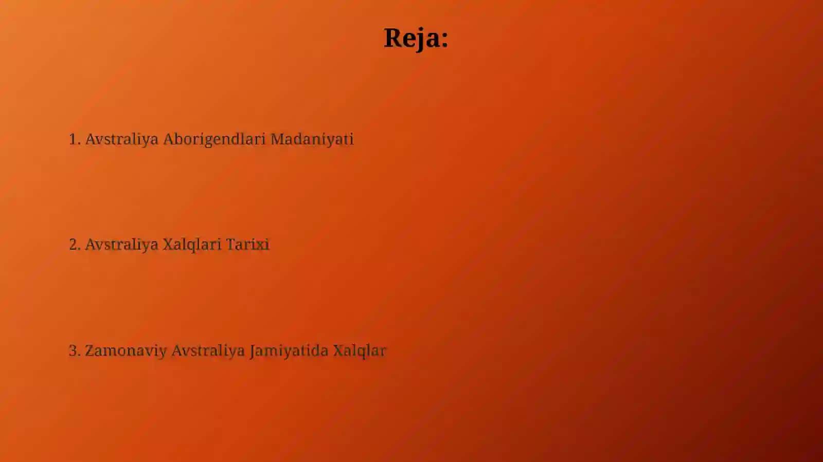 Avstraliya Aborigendlari Madaniyati 2