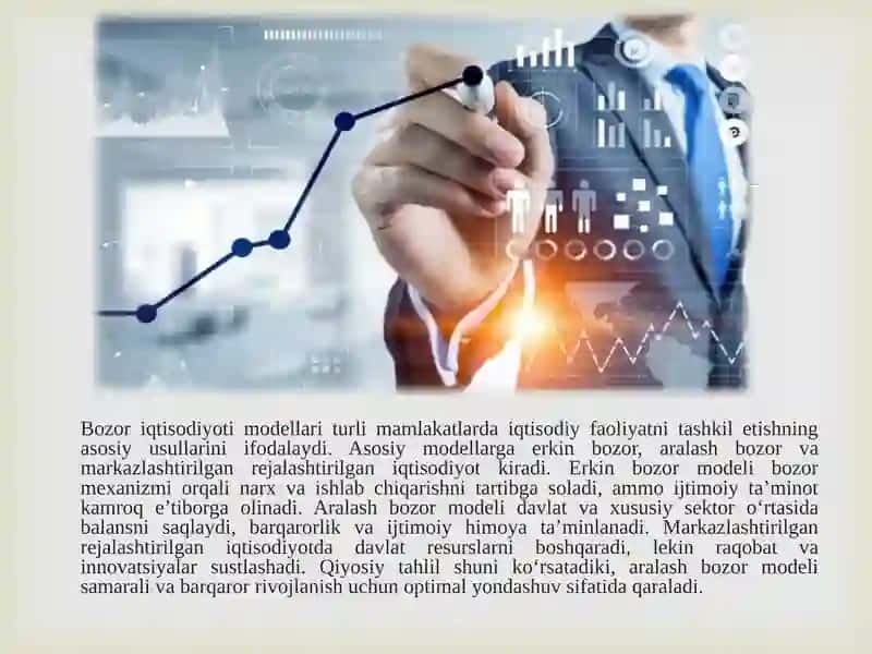 Bozor iqtisodiyoti modellari 2