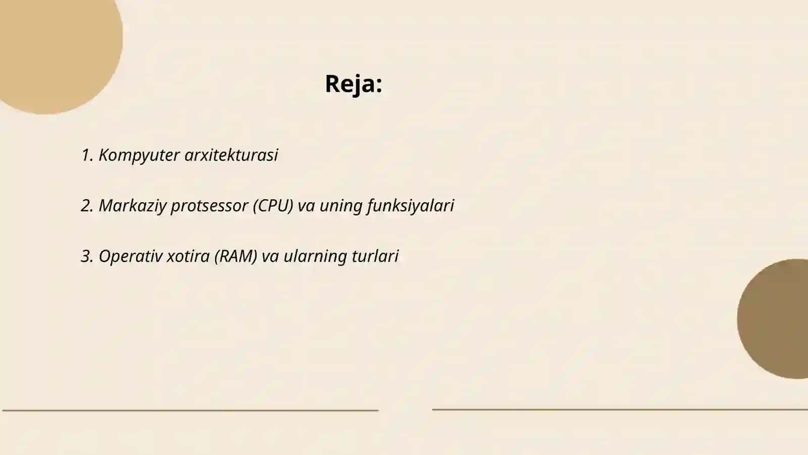 Kompyuter arxitekturasi 2