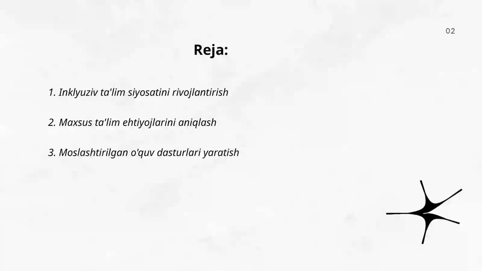 Inklyuziv ta'lim olish huquqi 2