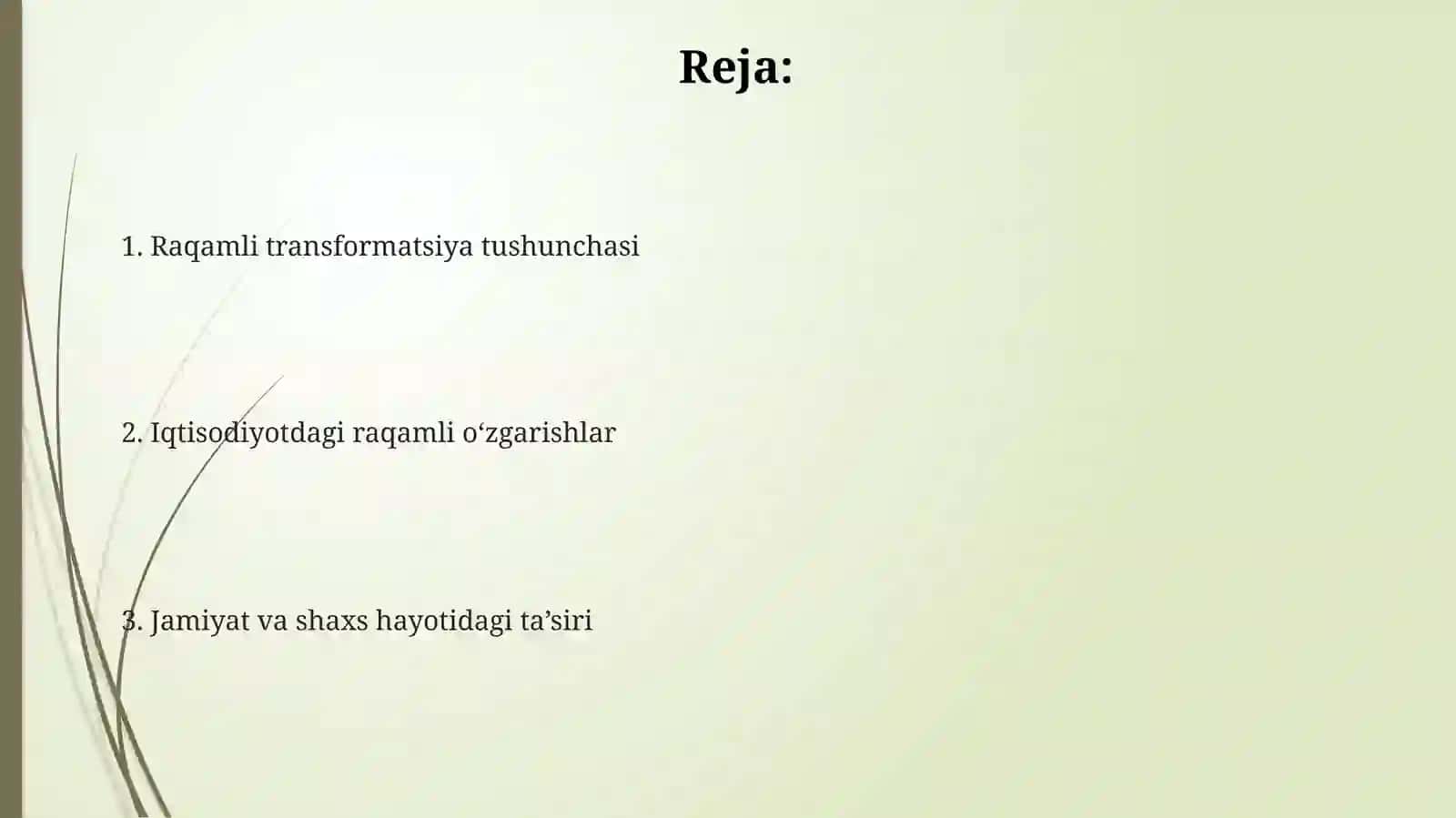 Raqamli transformatsiya tushunchasi 2